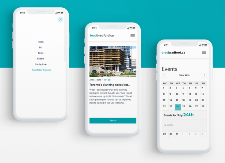 Brad Bradford, Councillor